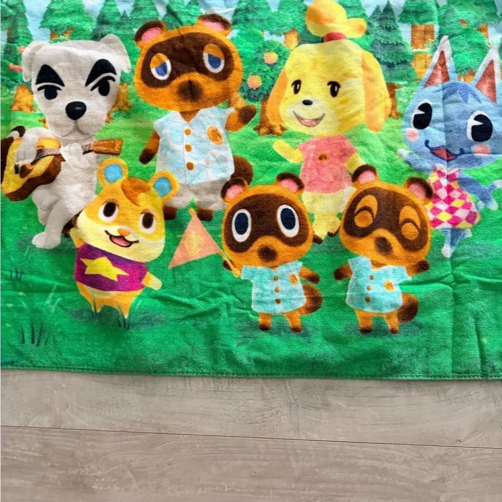Animal Crossing Super Soft Cotton Beach and Bath Towel